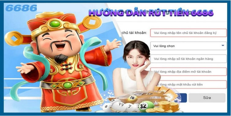 Các bước rút tiền tại nhà cái 6686 Các bước rút tiền tại nhà cái 6686